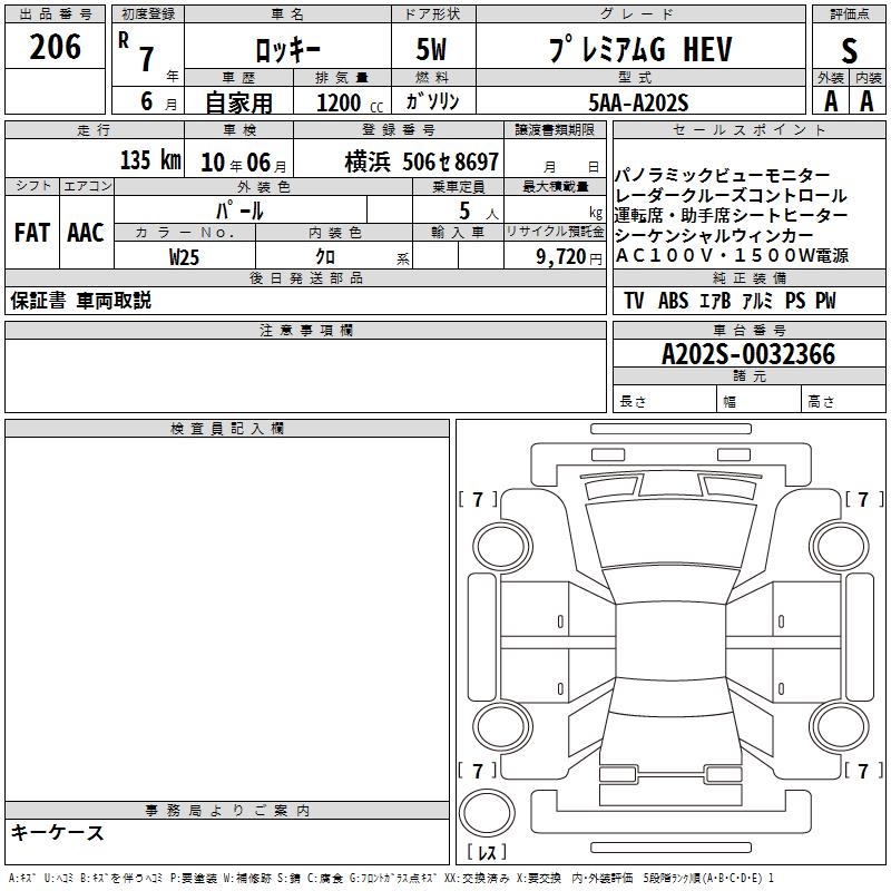 DAIHATSU ROCKY