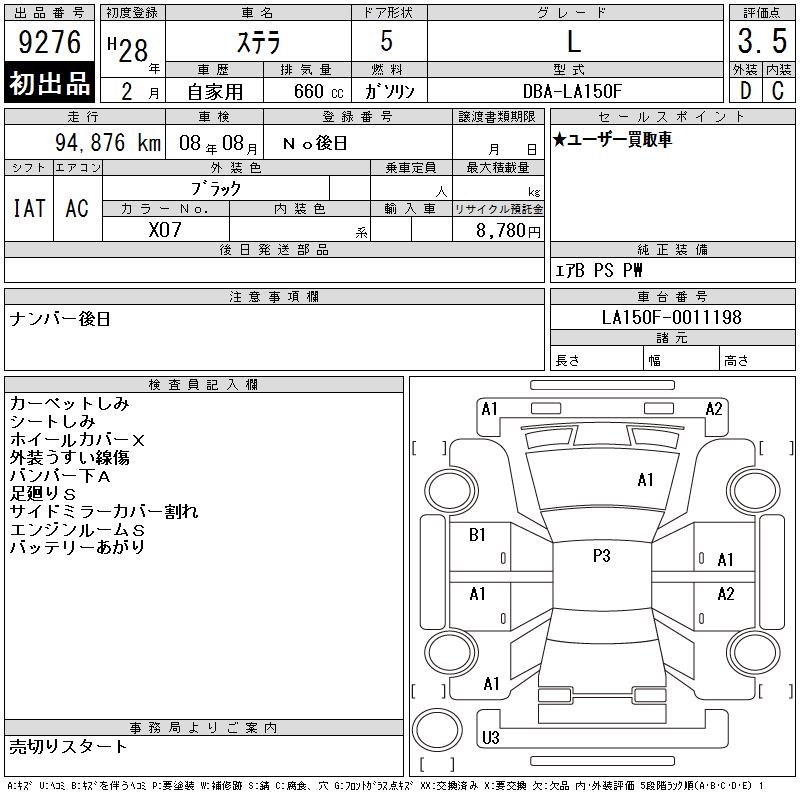 SUBARU STELLA