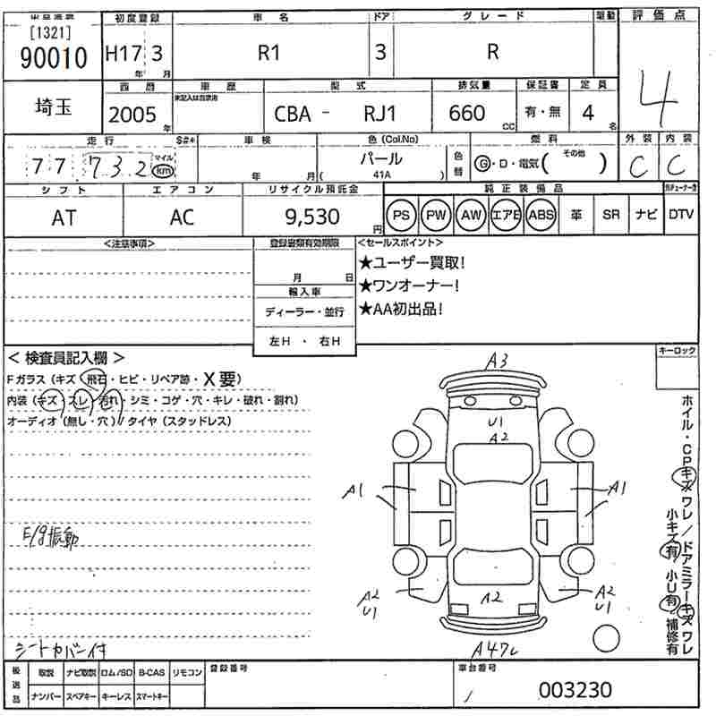 SUBARU R1