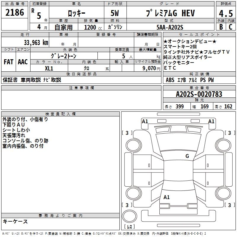 DAIHATSU ROCKY