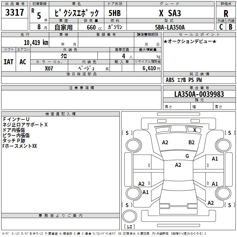 TOYOTA PIXIS EPOCH