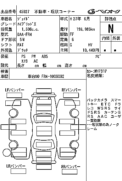HONDA JADE