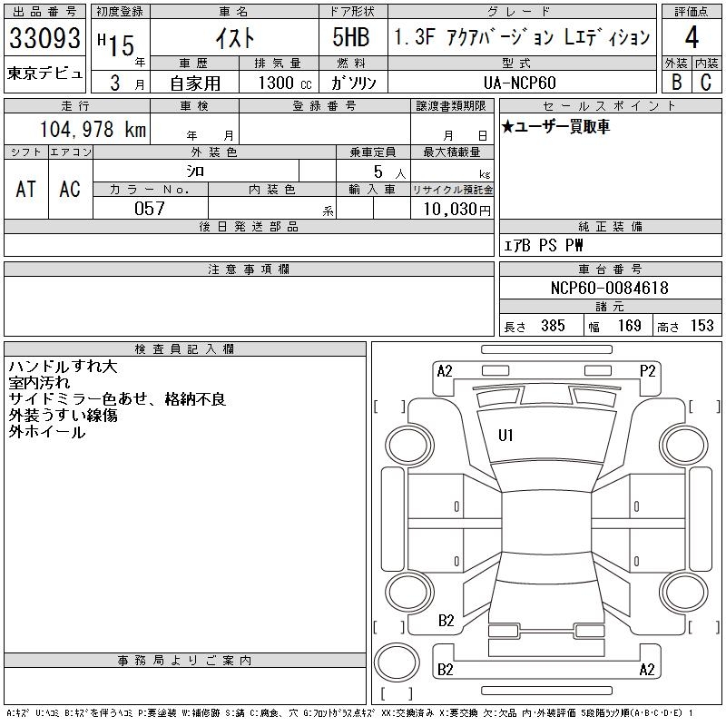 TOYOTA IST