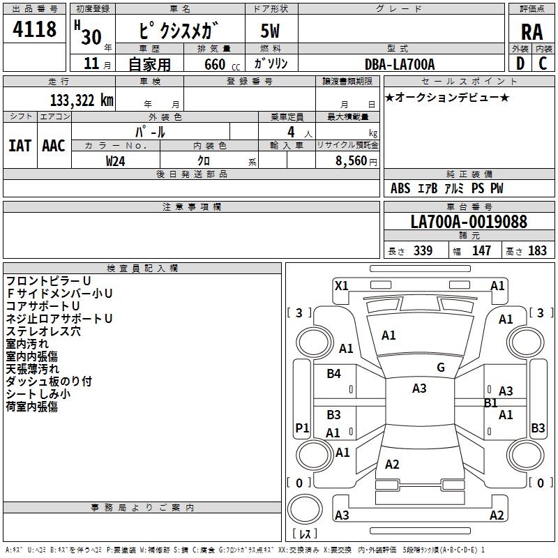 TOYOTA PIXIS MEGA