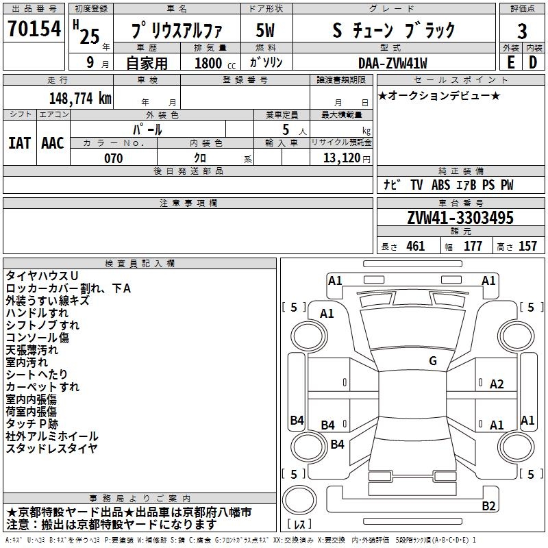 TOYOTA PRIUS ALPHA