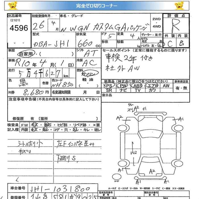 HONDA N-WGN