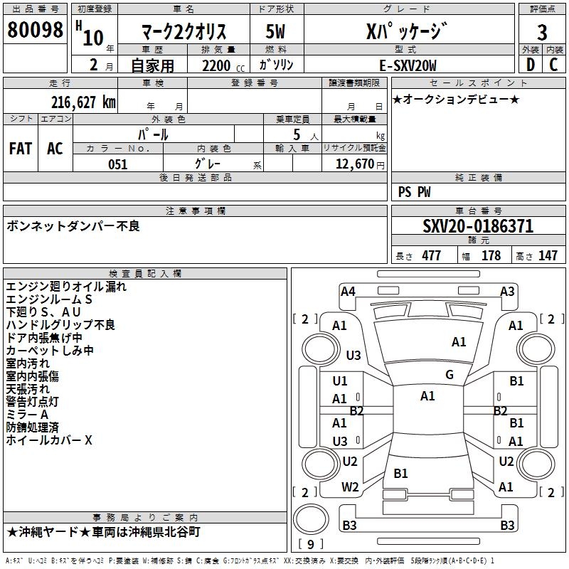 TOYOTA CAMRY GRACIA