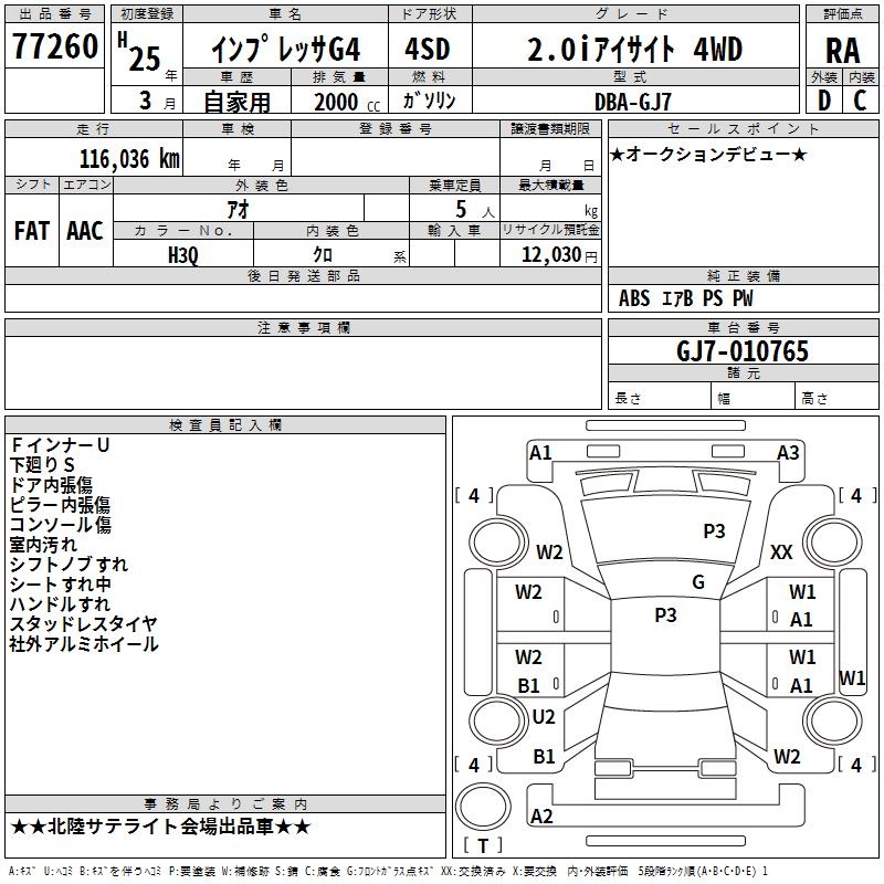 SUBARU IMPREZA