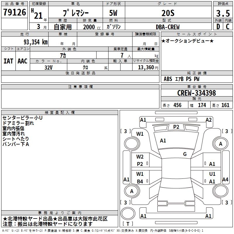 MAZDA PREMACY