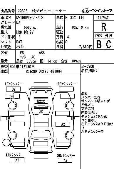 NISSAN NV100 CLIPPER