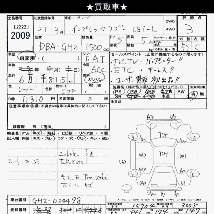 SUBARU IMPREZA