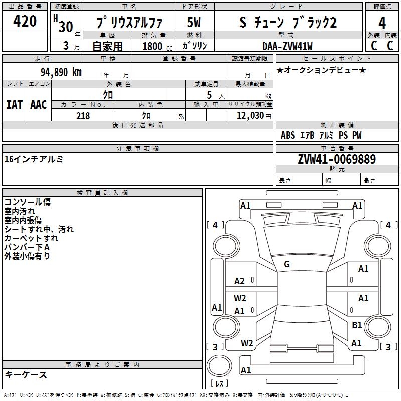 TOYOTA PRIUS ALPHA
