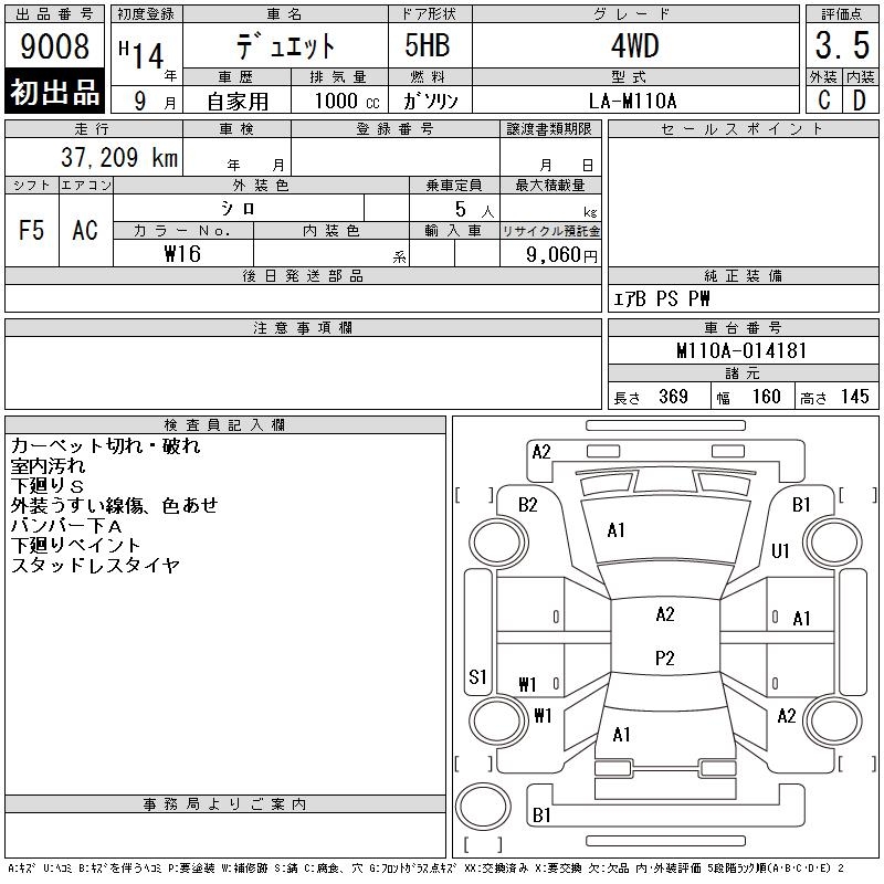 TOYOTA DUET