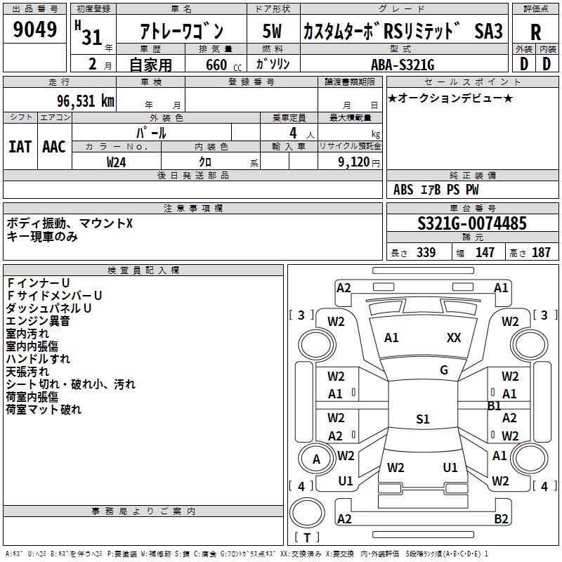 DAIHATSU ATRAI