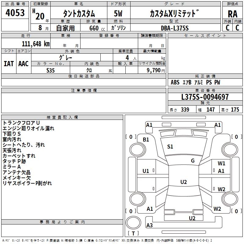 DAIHATSU TANTO