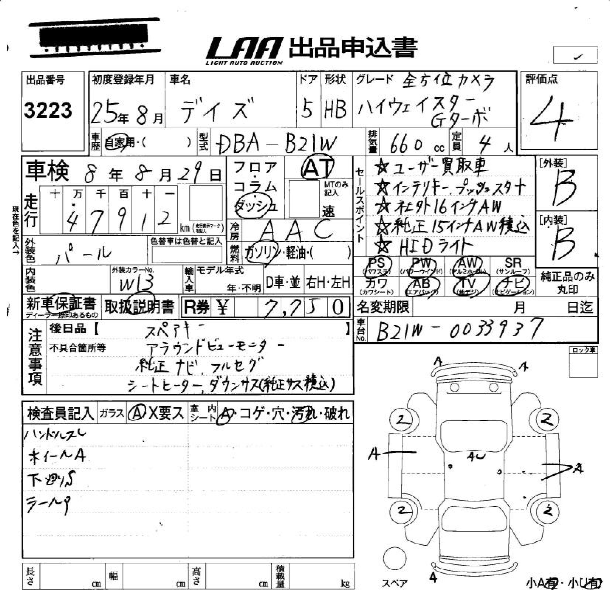 NISSAN DAYZ