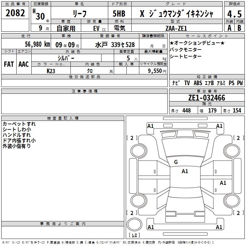 NISSAN LEAF