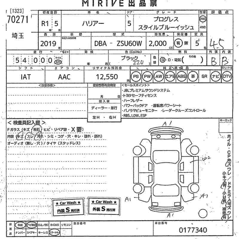 TOYOTA HARRIER