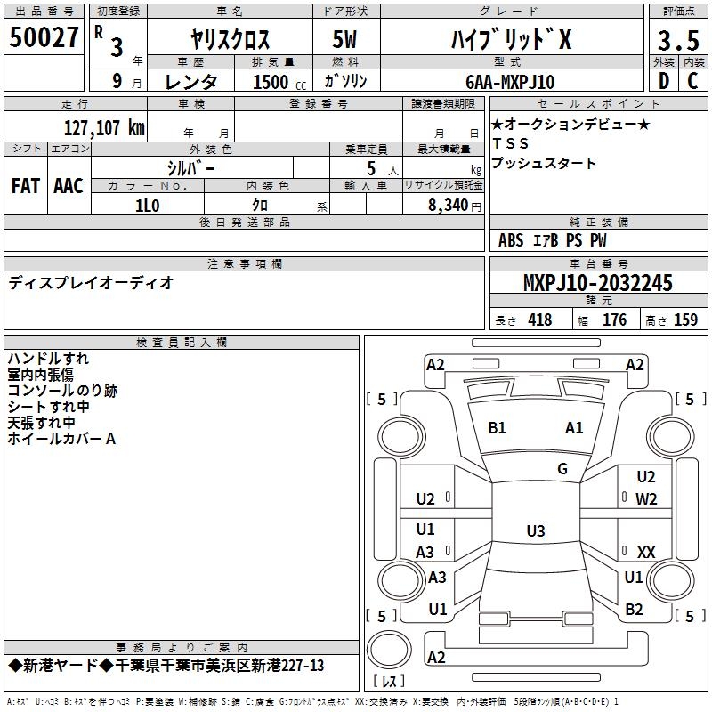 TOYOTA YARIS CROSS