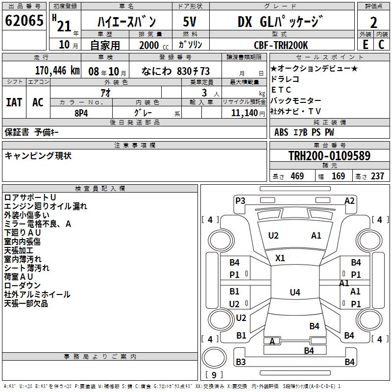 TOYOTA REGIUS ACE