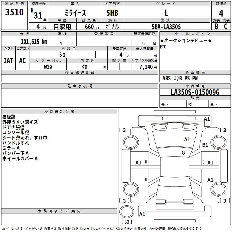 DAIHATSU MIRA E:S