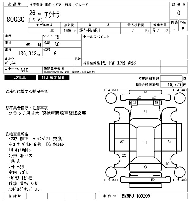 MAZDA AXELA