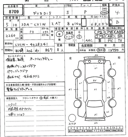 MITSUBISHI DELICA D:5