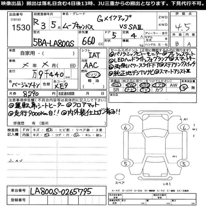 DAIHATSU MOVE CANBUS