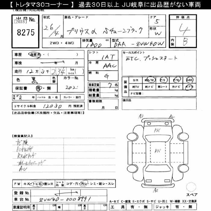 TOYOTA PRIUS ALPHA