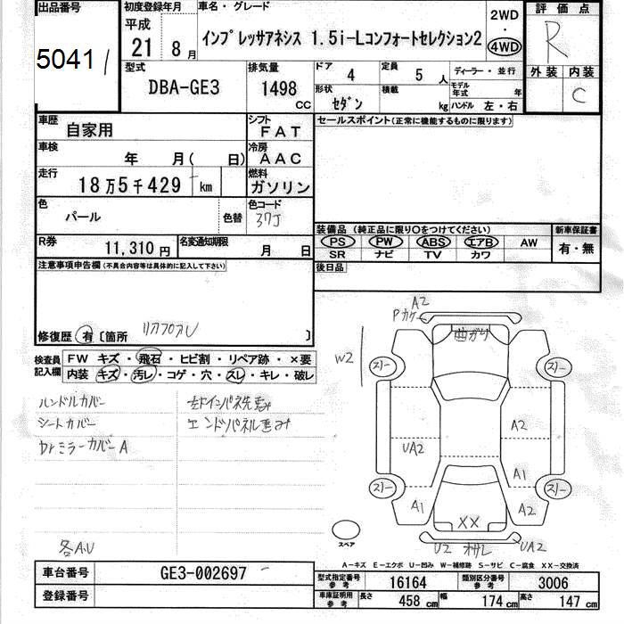 SUBARU IMPREZA