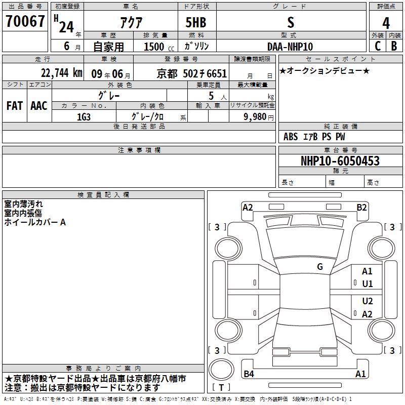 TOYOTA AQUA