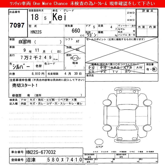 SUZUKI KEI
