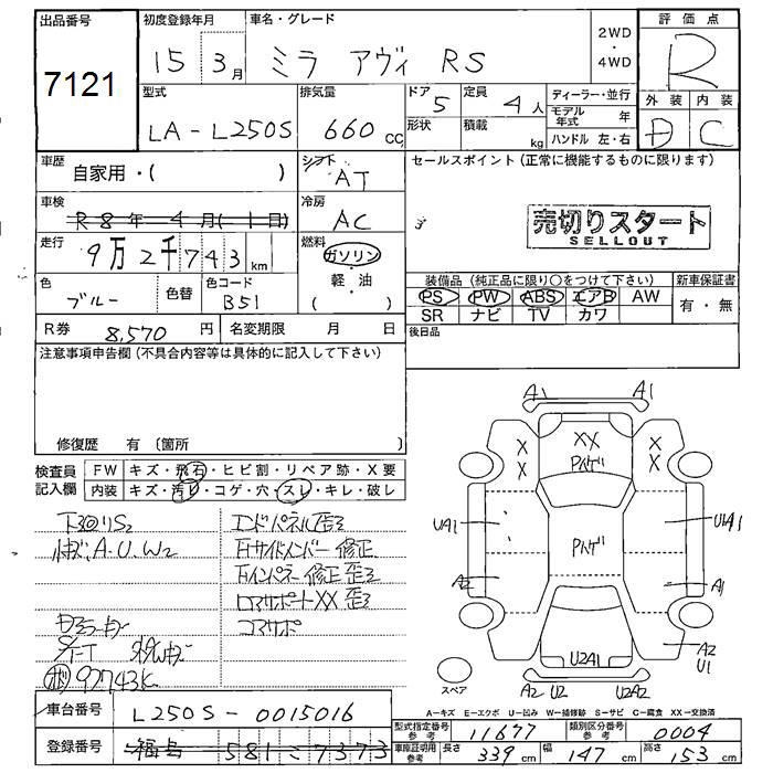 DAIHATSU MIRA AVY