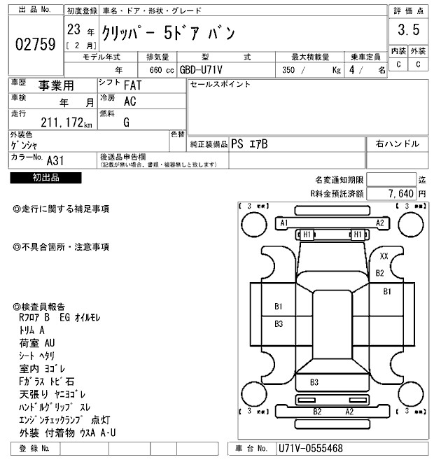 NISSAN CLIPPER