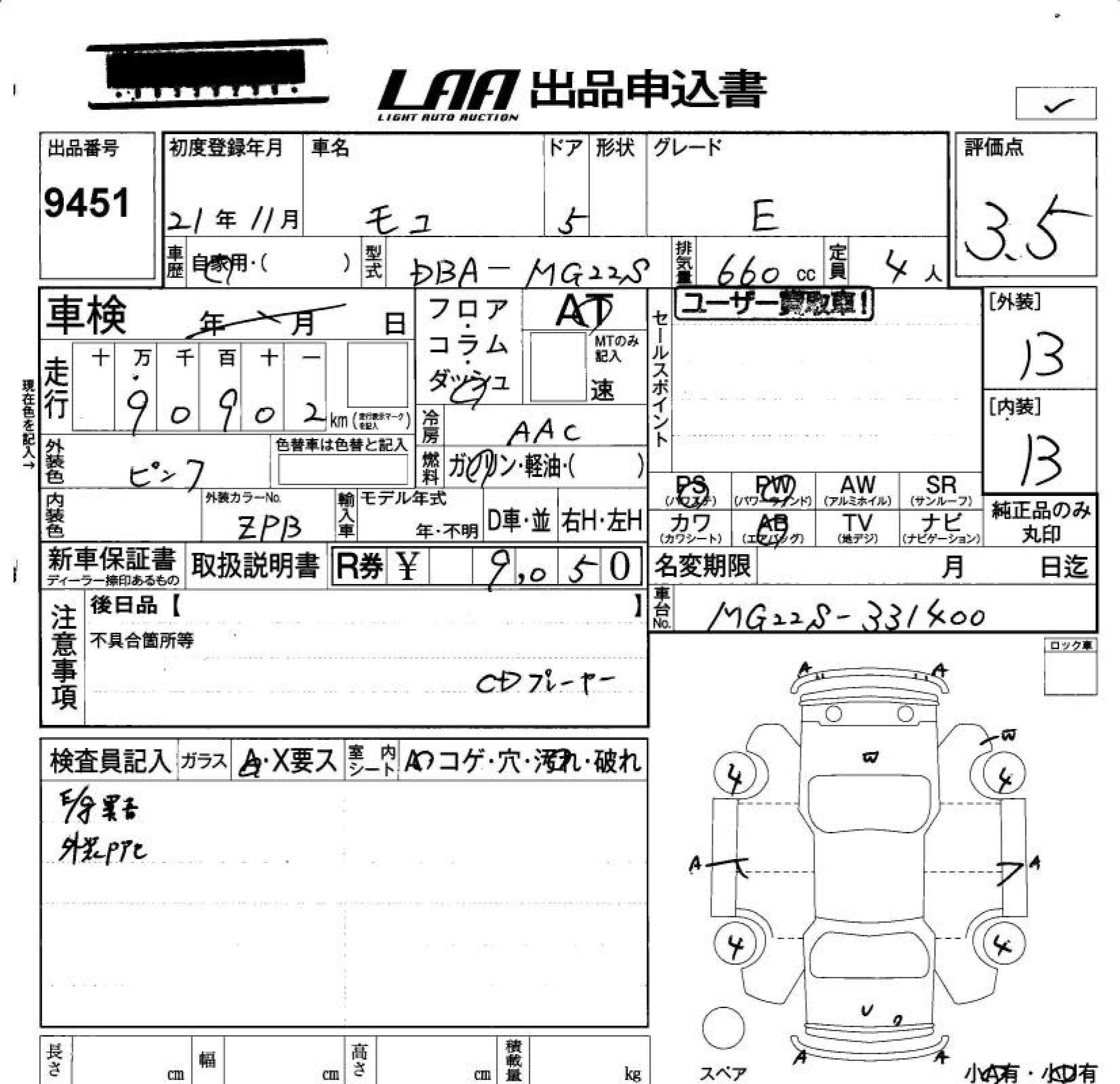 NISSAN MOCO
