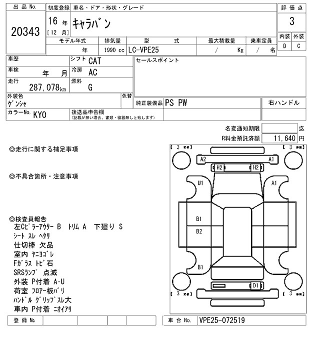 NISSAN CARAVAN