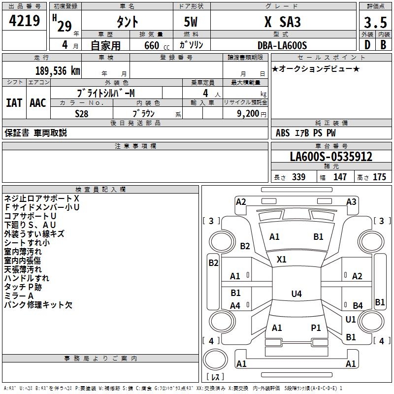 DAIHATSU TANTO