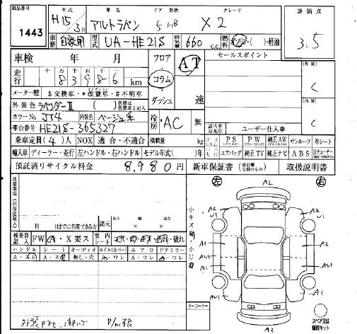 SUZUKI ALTO LAPIN