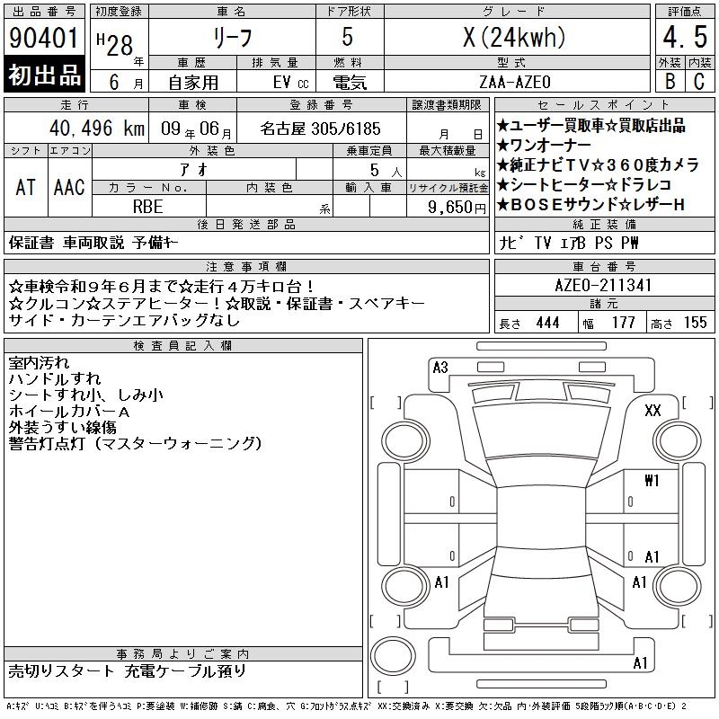 NISSAN LEAF