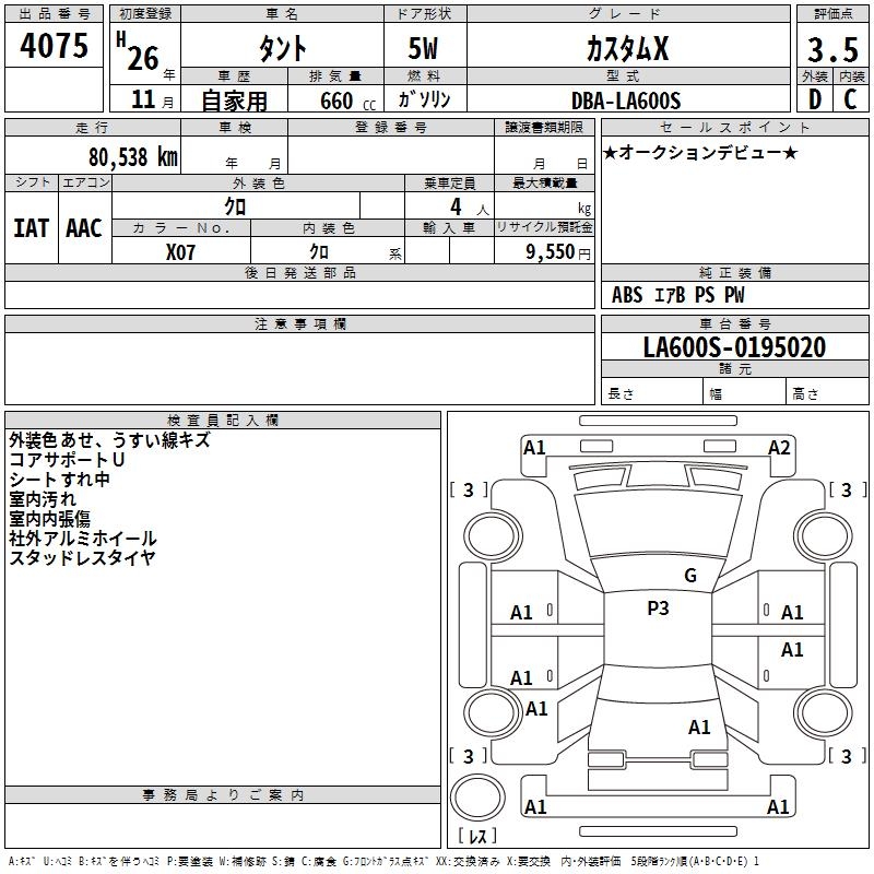 DAIHATSU TANTO