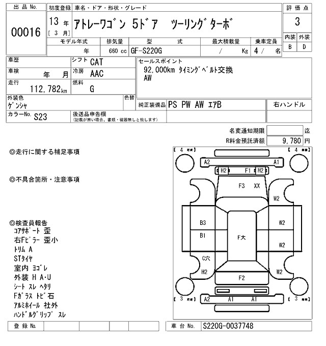 DAIHATSU ATRAI