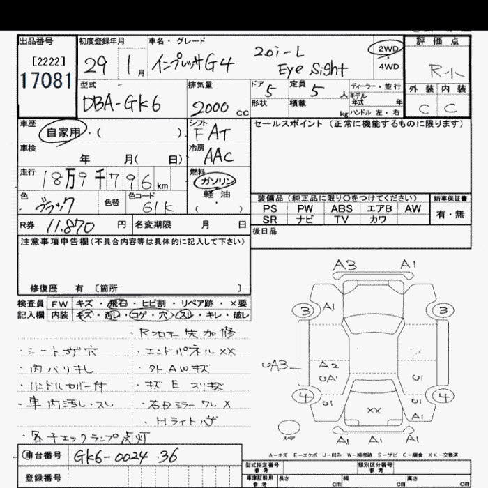 SUBARU IMPREZA