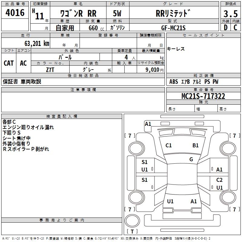 SUZUKI WAGON R