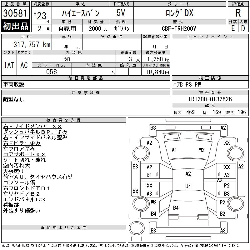 TOYOTA REGIUS ACE