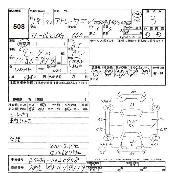 DAIHATSU ATRAI