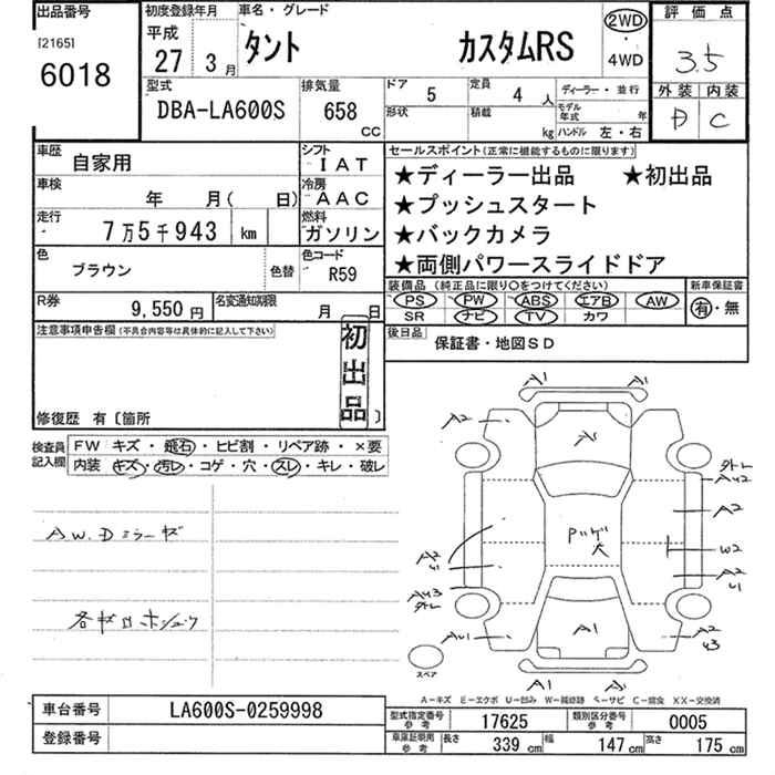 DAIHATSU TANTO