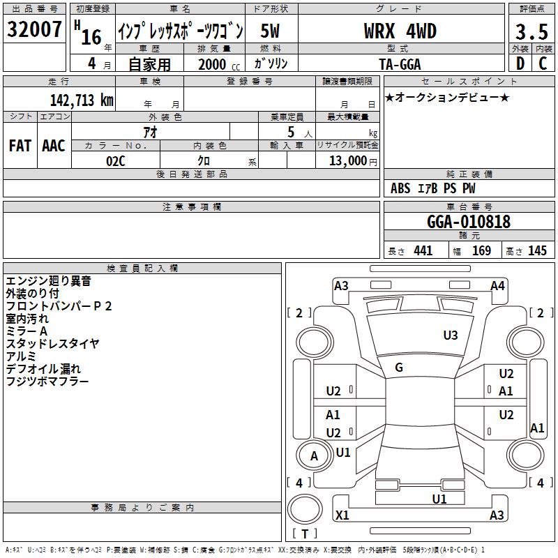 SUBARU IMPREZA