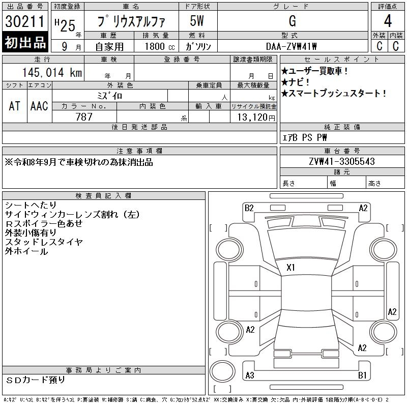 TOYOTA PRIUS ALPHA