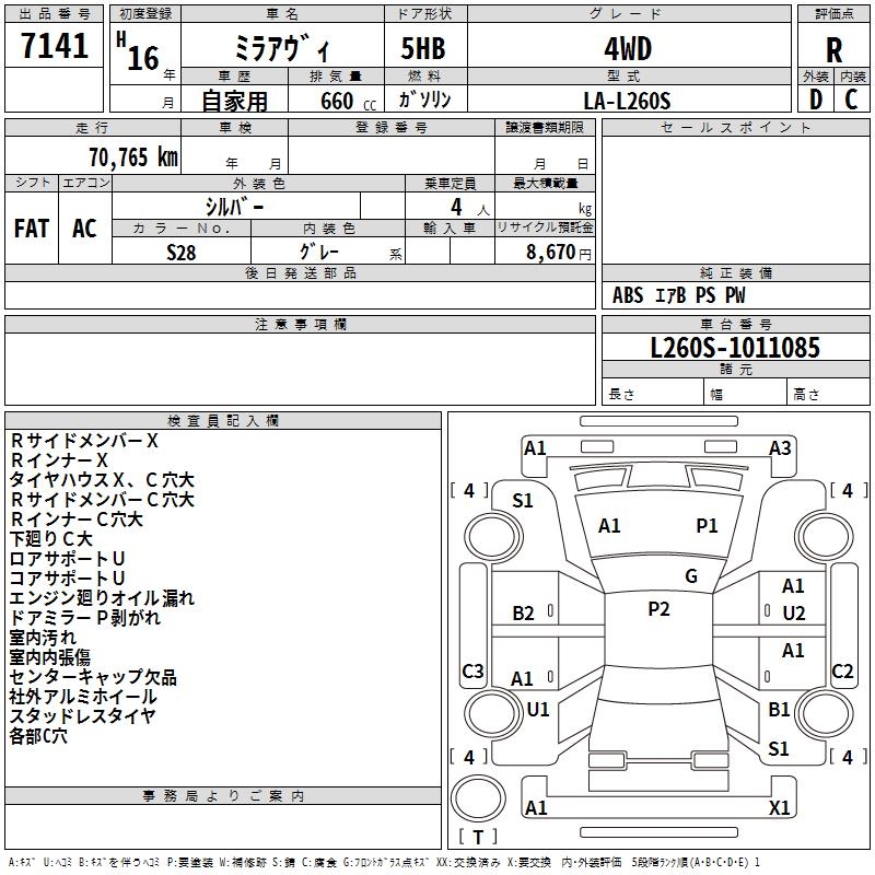 DAIHATSU MIRA AVY