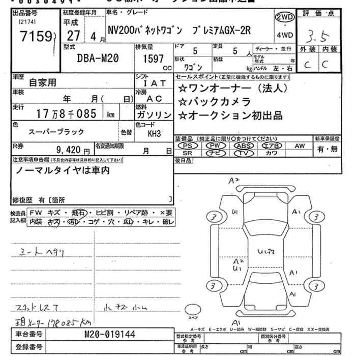 NISSAN NV200